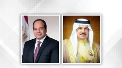 جلالة الملك المعظم يتلقى برقية شكر وتقدير من أخيه الرئيس المصري