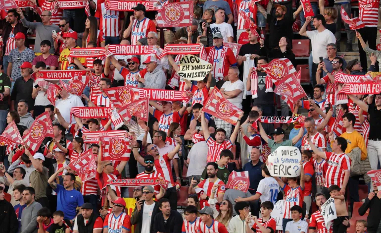 يويفا يقترح حلا وحيدا لمشاركة جيرونا بدوري أبطال أوروبا