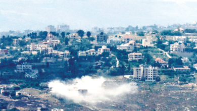 سقوط خمسة قتلى بضربات إسرائيلية في جنوب لبنان