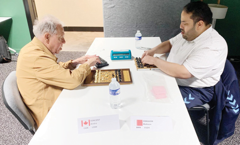 إبراهيم يحقق إنجازًا في بطولة فرنسا للشطرنج