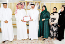 محافظ المحرق يستقبل اللواء عبدالله الجيران بمناسبة تقاعده