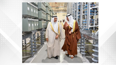 تزامناً مع الاحتفال باليوبيل الفضي لذكرى تولي جلالة الملك المعظم مقاليد الحكم.. الشيخ خالد بن عبد الله يفتتح محطة الرفاع لمعاوضة القدرة التفاعلية تعزيزاً لكفاءة شبكة الكهرباء