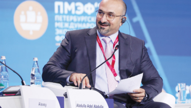 وزير الصناعة والتجارة يشارك في أعمال منتدى سانت بطرسبرغ بروسيا الاتحادية